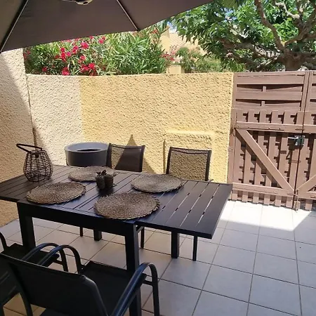 Bord De Mer, 5 Min A Pied De La Plage, Wifi, Tres Joli Maisonnette 4 Couchages, Le Barcarès
