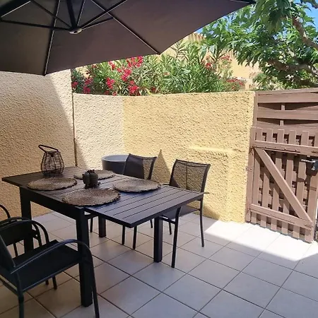 Apartmán Bord De Mer, 5 Min A Pied De La Plage, Wifi, Tres Joli Maisonnette 4 Couchages, Le Barcarès