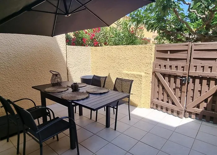 Appartamento 5 Min à Pied De La Plage, Tres Joli Maisonnette 4 Couchages, Le Barcarès